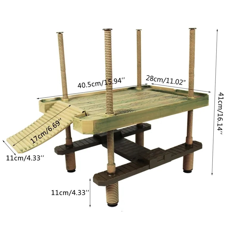 Turtle Island Climbing Basking Platform