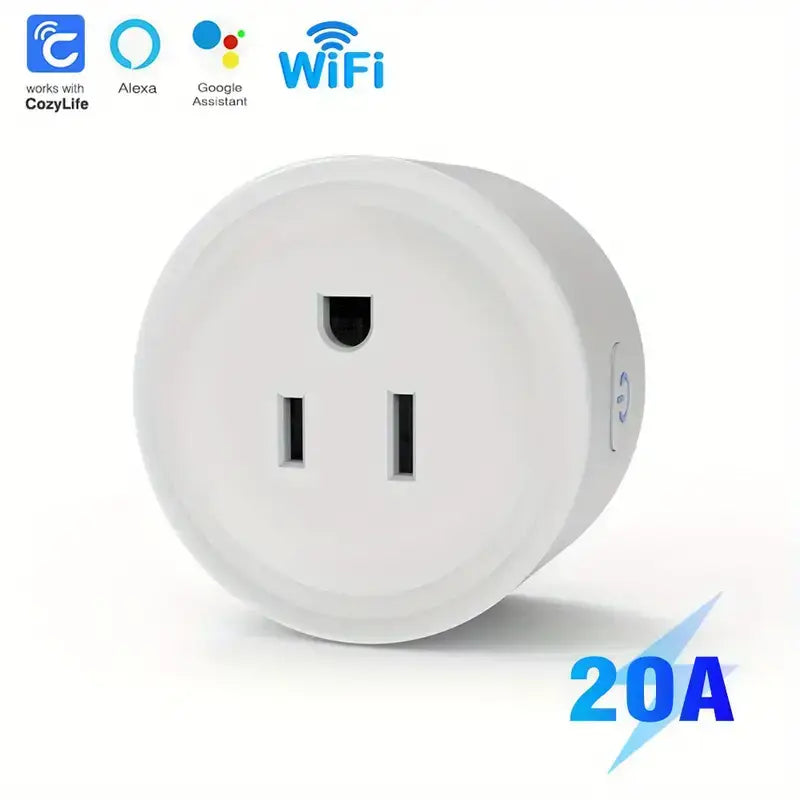 Wi-Fi Smart Socket With Voice Control..