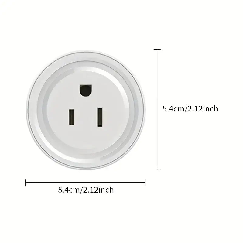 Wi-Fi Smart Socket With Voice Control..