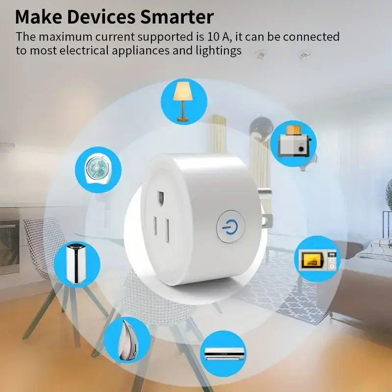 Wi-Fi Smart Socket With Voice Control..