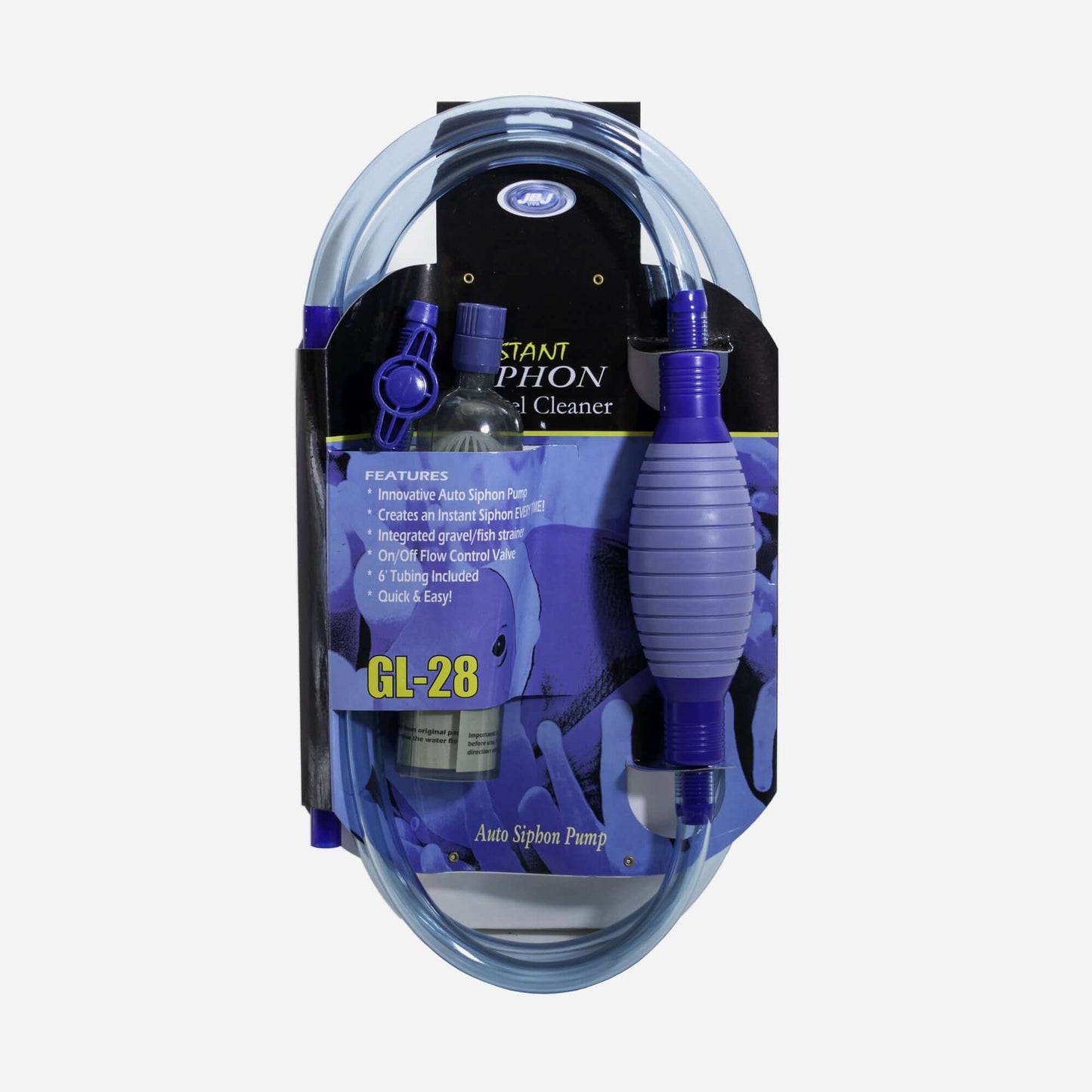 JBJ Instant Siphon Aquarium Gravel Cleaner
