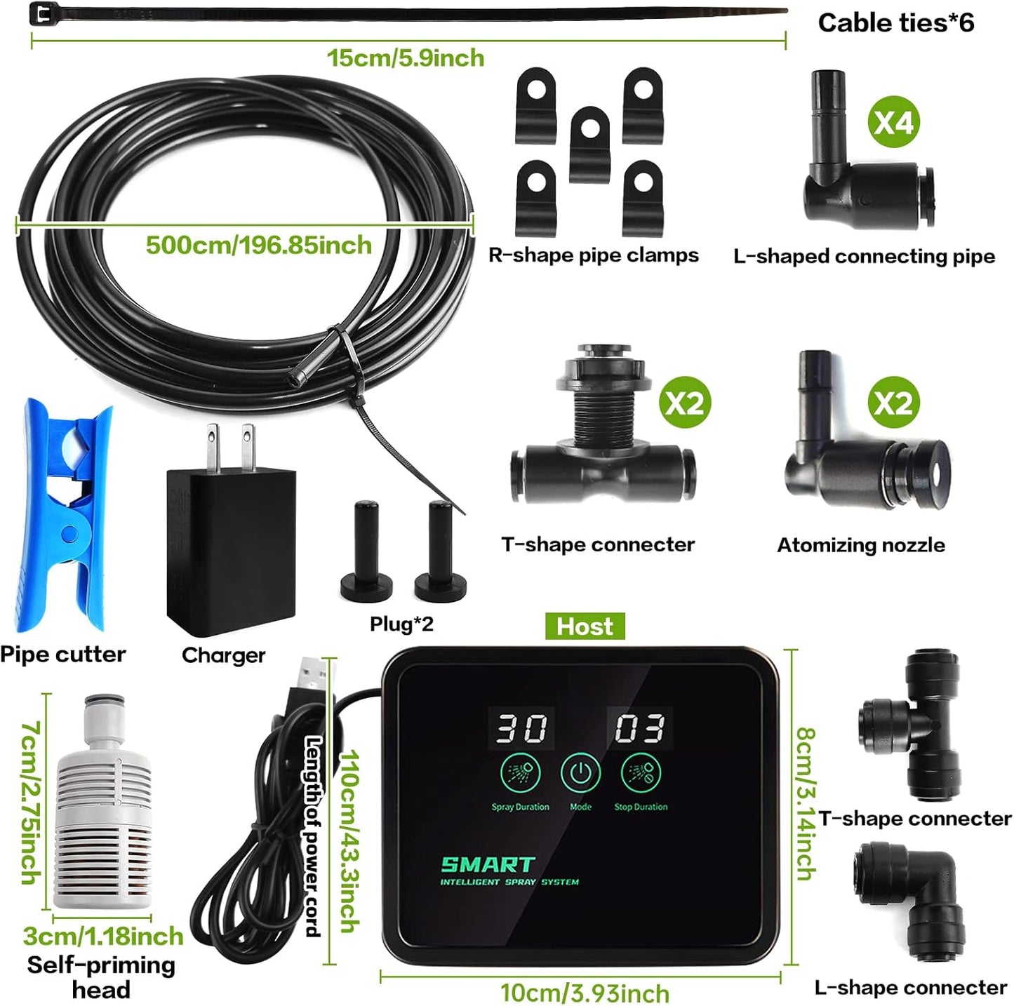 Intelligent Spray System Mist Rainforest