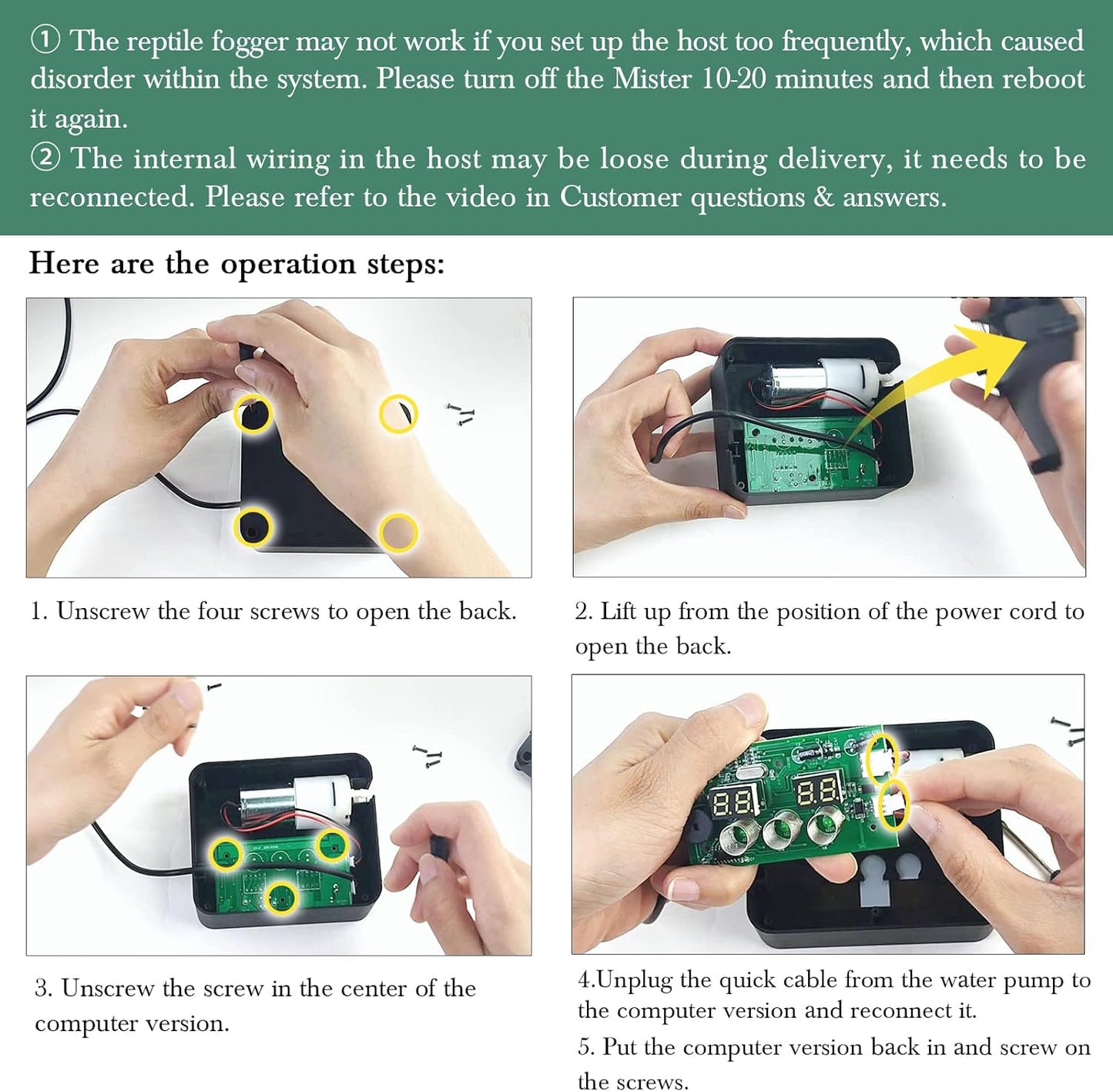 Intelligent Spray System Mist Rainforest