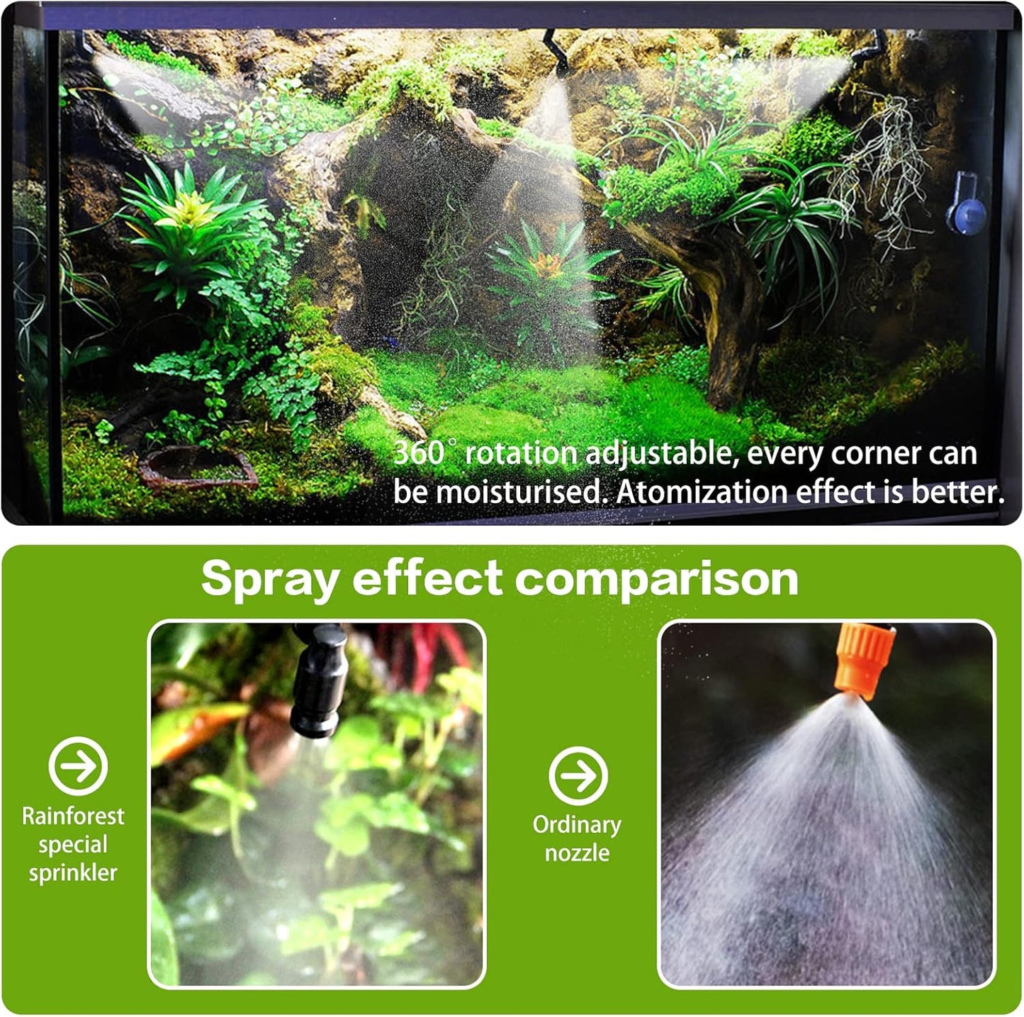 Intelligent Spray System Mist Rainforest