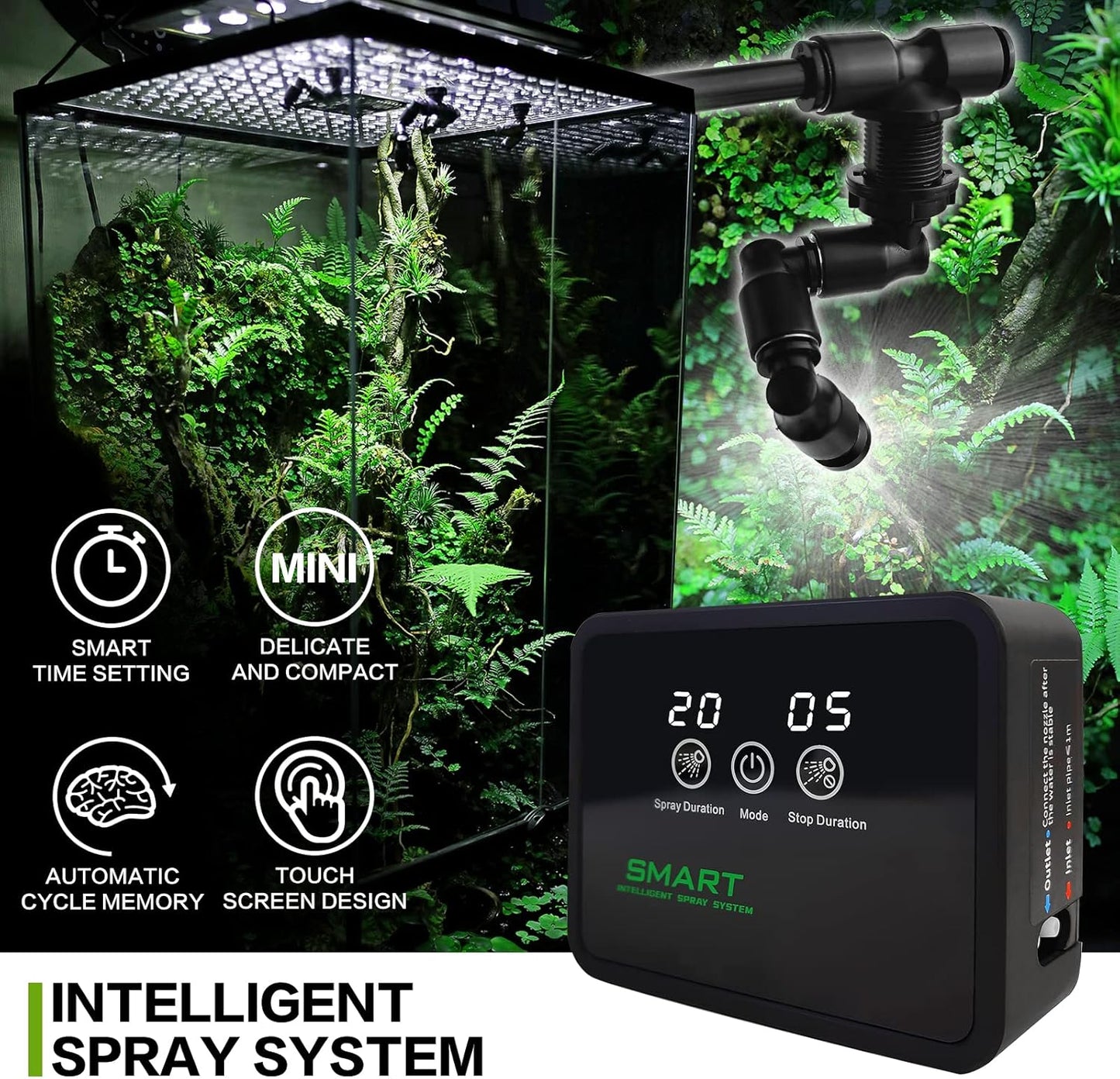 Intelligent Spray System Mist Rainforest