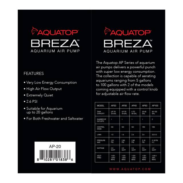 AQUATOP Breza Air Pump