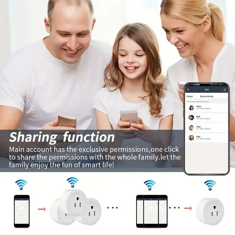 Wi-Fi Smart Socket With Voice Control..
