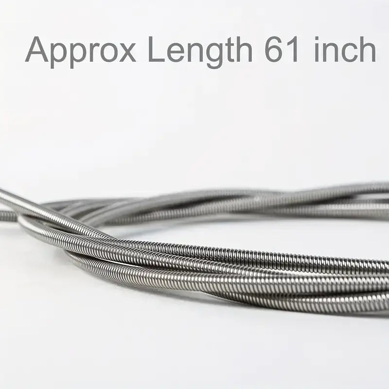 Aquarium Brush Set Stainless Steel For Fish Tank and Pipes 11 Pieces.