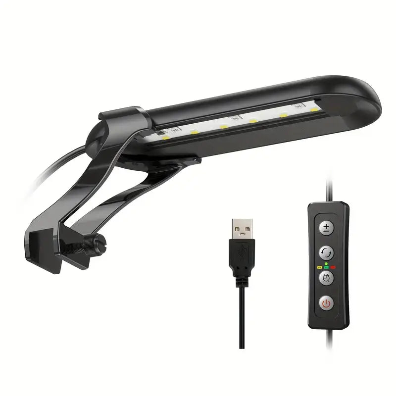 Clip On Aquarium LED Light USB RGB/White 14 Lighting Modes 5 Brightness Adjustment