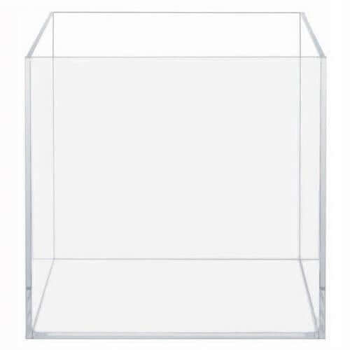 AQUATOP 2.11 Gallon High Clarity Low Iron Glass Cube Aquarium