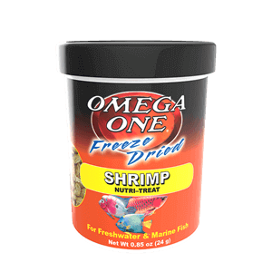 Omega One® Freeze Dried Shrimp 0.85 Oz.