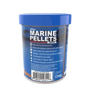 Omega One® Small Sinking Marine Pellets With Garlic.