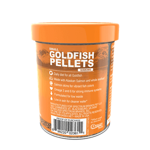 Omega One® Small Sinking Goldfish Pellets 8 Oz..