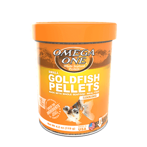 Omega One® Small Sinking Goldfish Pellets 8 Oz..