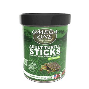 Omega One® Floating Adult Turtle Sticks 12.5 Oz..