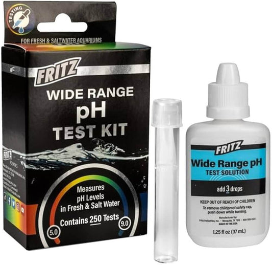 Fritz Liquid Test Kits - Wide Range pH