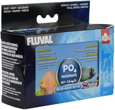 Fluval Phosphate Test Kit for Aquarium Water, Freshwater & Saltwater Fish Tank Test.