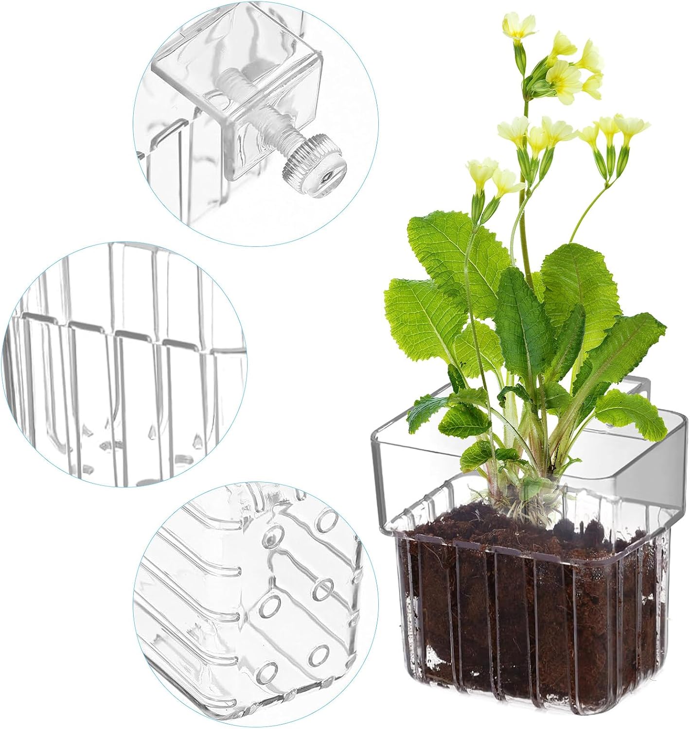 aquarium plant hanger Clear Aquarium Plant Holder