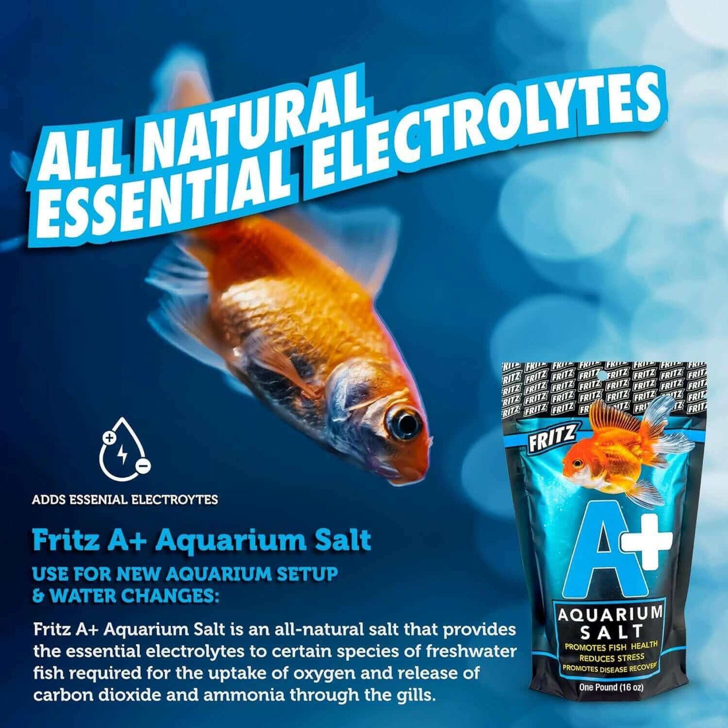 Fritz Aquatics A+ Aquarium Salt.