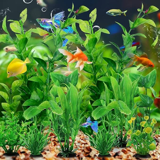 Aquarium Decor Plastic Plants