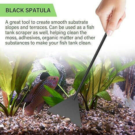 Aquarium Aquascape Tools Kit, 4 in 1 Anti-Rust.