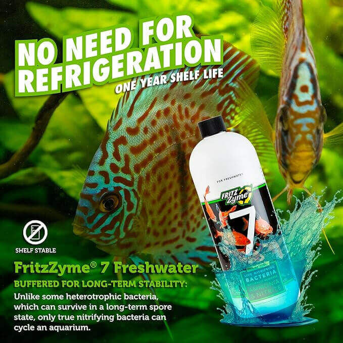 FritzZyme 7 Live Nitrifying Bacteria for Freshwater Fish.