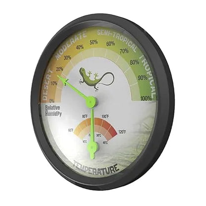 Thermometer and Hygrometer Device for Terrarium.