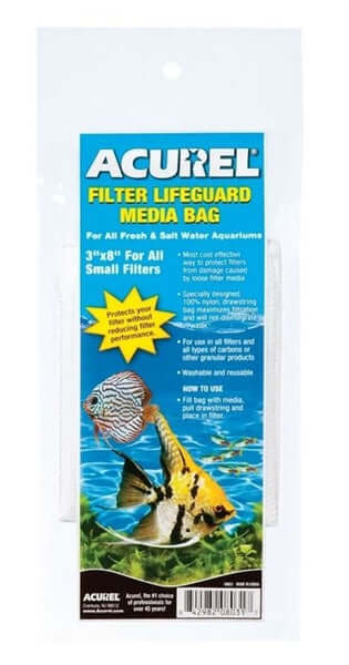 Acurel 3"x8" Filter Drawstring Lifeguard Bag