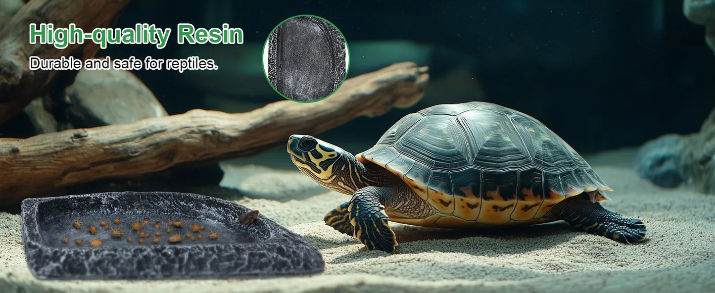 Hygger ZOO 2-in-1 Retile Water & Food Dish