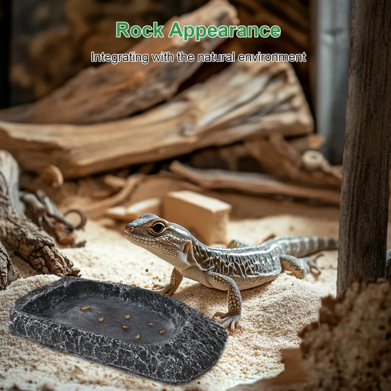 Hygger ZOO 2-in-1 Retile Water & Food Dish