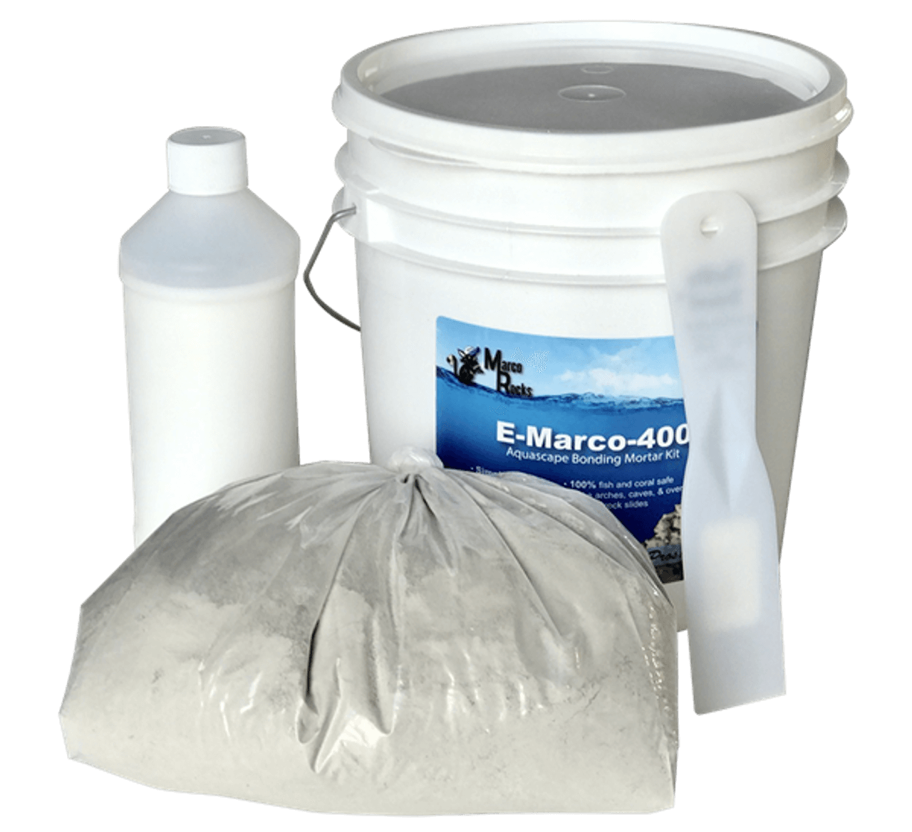 E-Marco-400 Aquascaping Mortar Complete Kit - Grey.