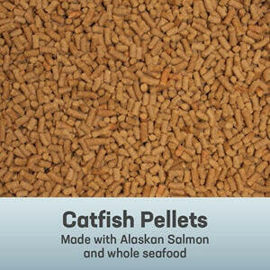 Omega One® Sinking Catfish Pellets.