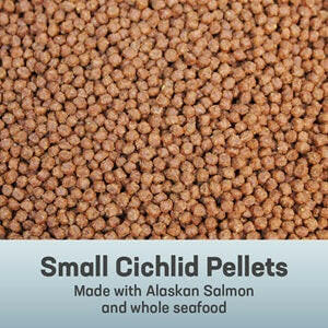 Omega One® Small Sinking Cichlid Pellets.