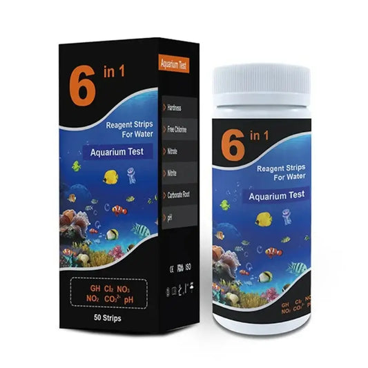 Test Strips 6 in 1 for Swimming Pool and Aquarium