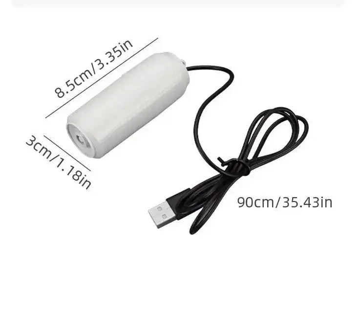 Small Oxygen Pump Portable for Fish Tank USB