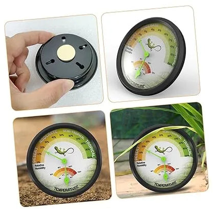 Thermometer and Hygrometer Device for Terrarium.