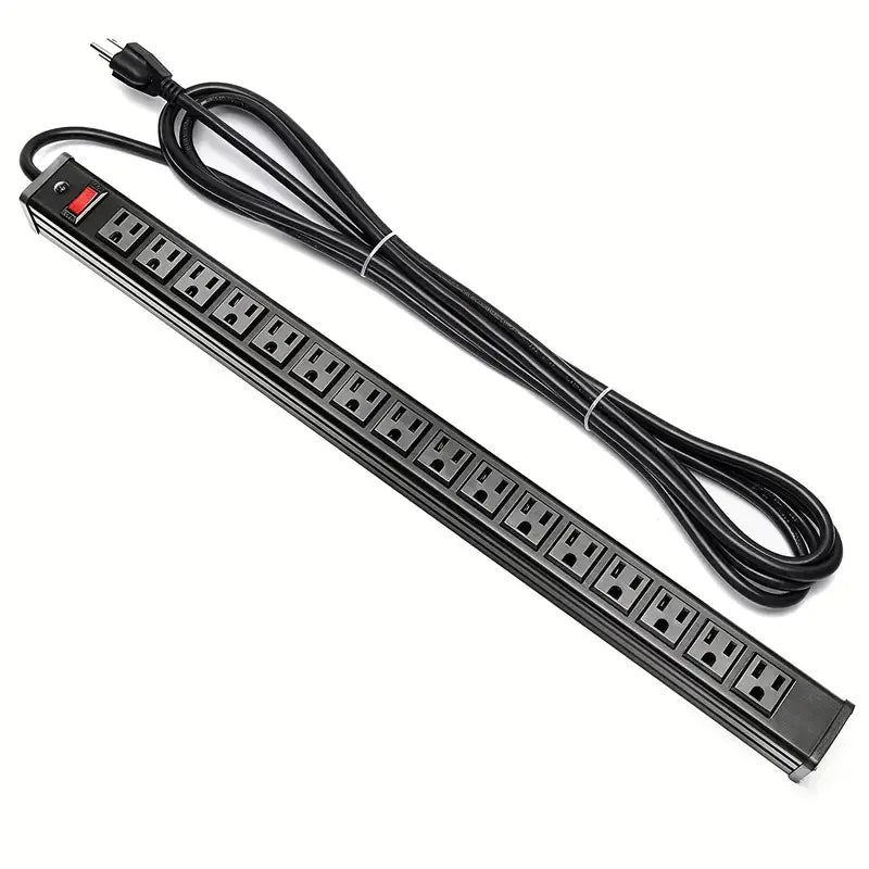 Surge Protector Long Power Strip, 16 Outlet Heavy Duty.