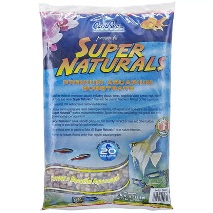 CaribSea Super Naturals Substrate Jelly Beans 20Lbs.