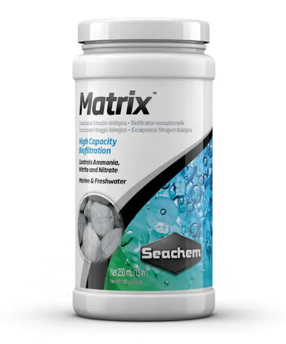 Seachem Matrix Bio-Media for Marine and Freshwater Aquariums 250 ML