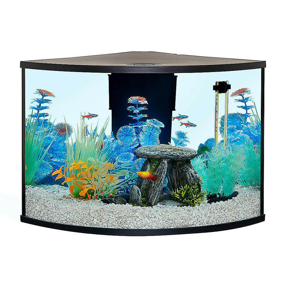 Top Fin® Corner Tank Aquarium Starter Kit - 6 Gallon.