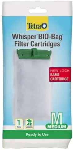 Tetra Whisper Bio-Bag Filter Cartridges for Aquariums Medium 1 Count.