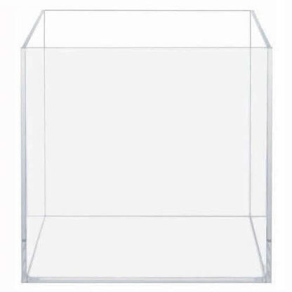 AQUATOP 2.11 Gallon High Clarity Low Iron Glass Cube Aquarium